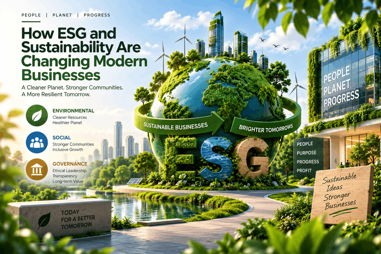 How ESG and Sustainability Are Changing Modern Businesses